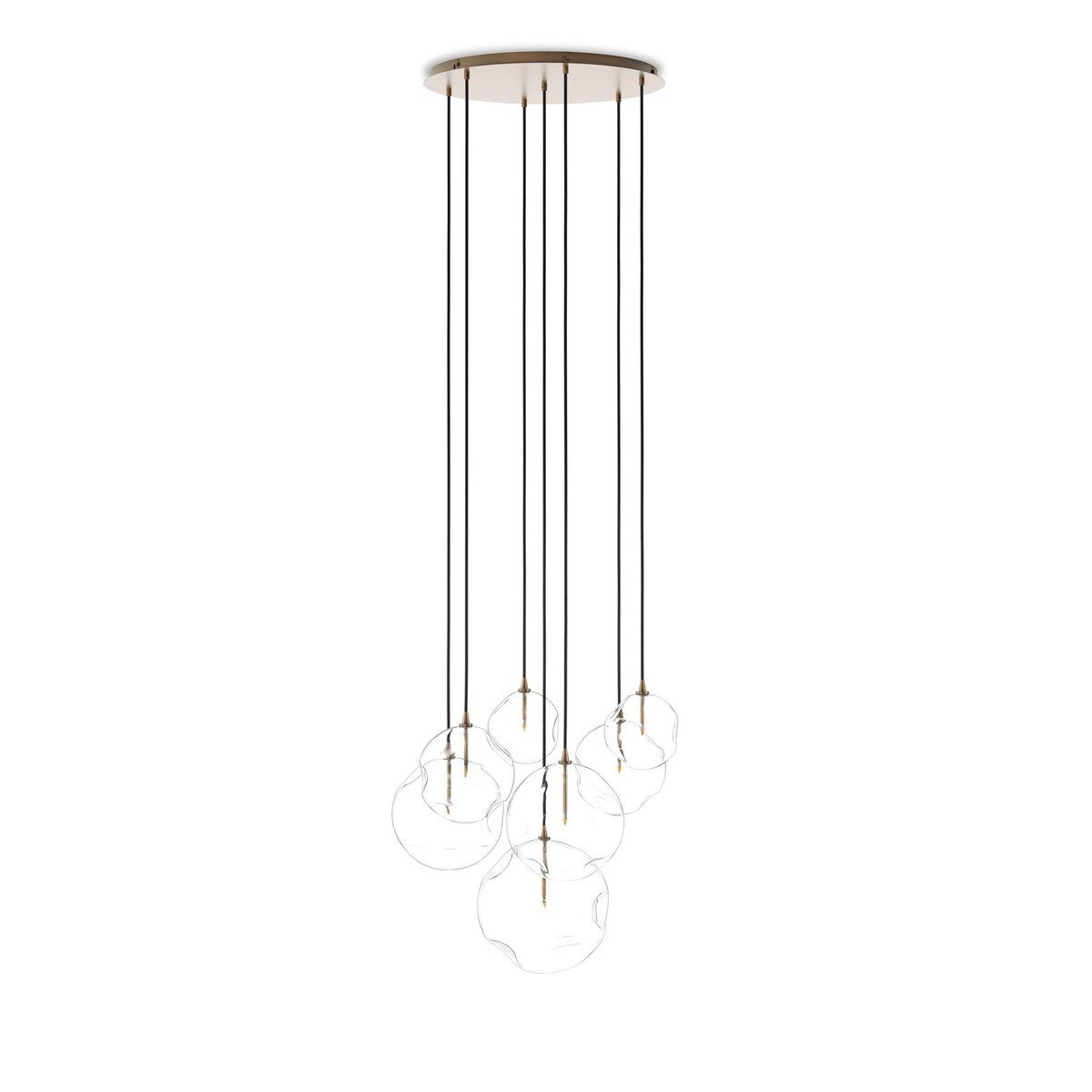 Cluster 7 Mix Chandelier