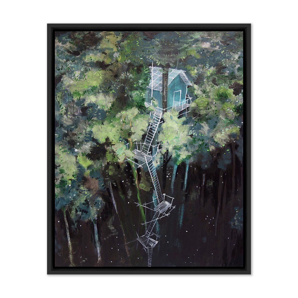 Up In The Trees By Peter De Boer