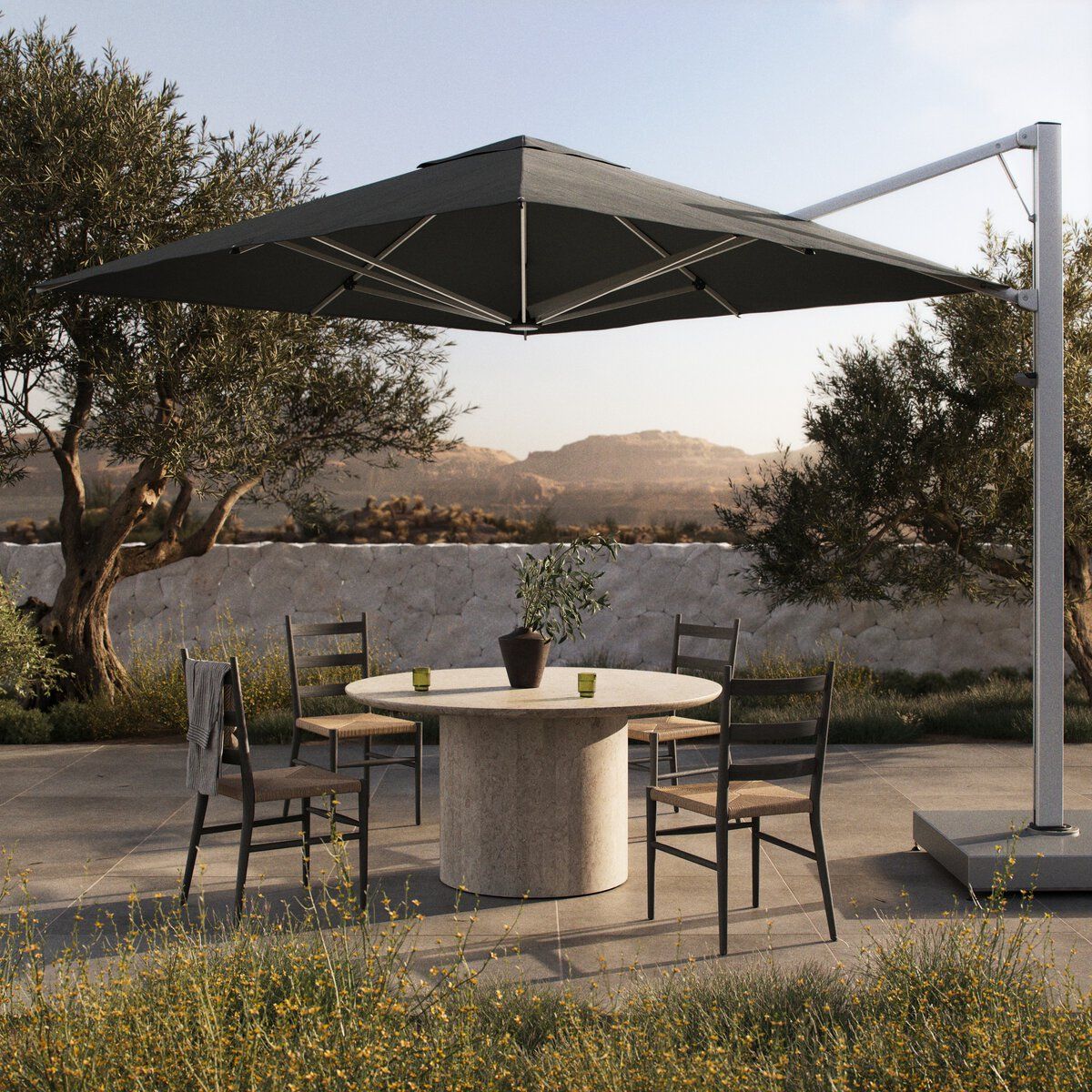Shadowspec Serenity Outdoor Square Umbrella