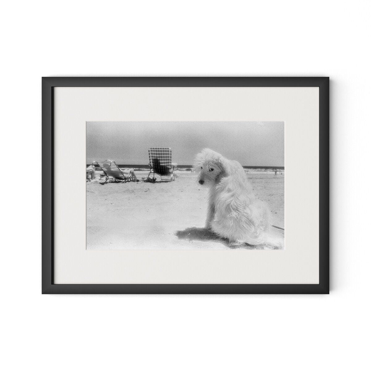 Lois At The Beach By Barbara Alper