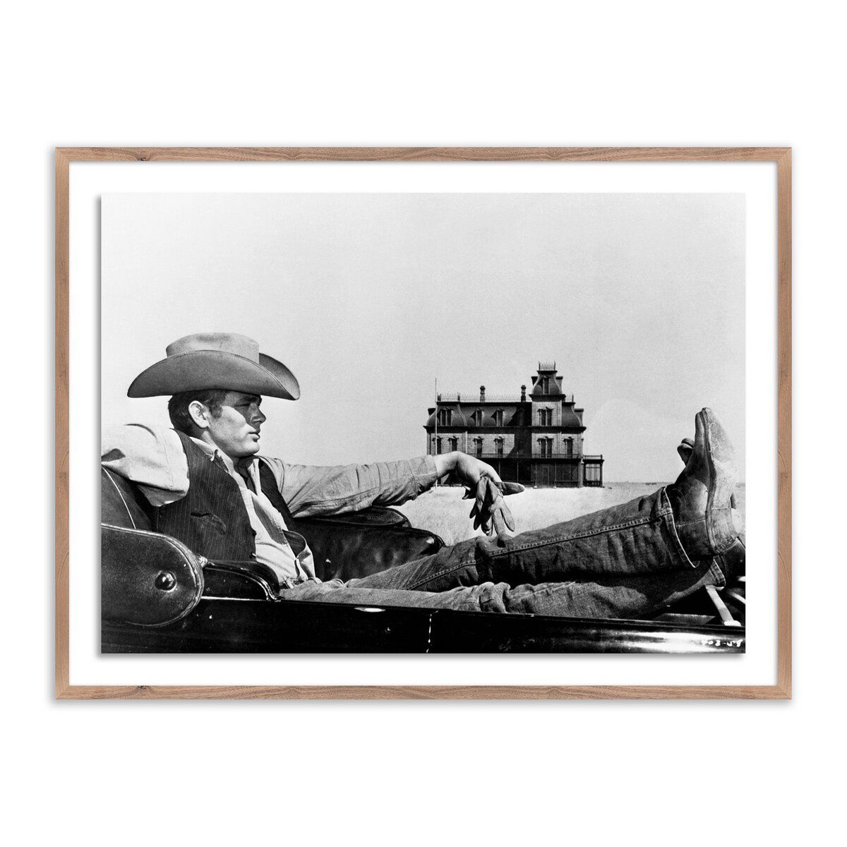 James Dean In Motion Picture Giant By Getty Images