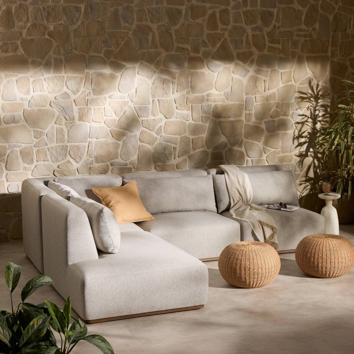 Adler Outdoor 4 Piece Sectional