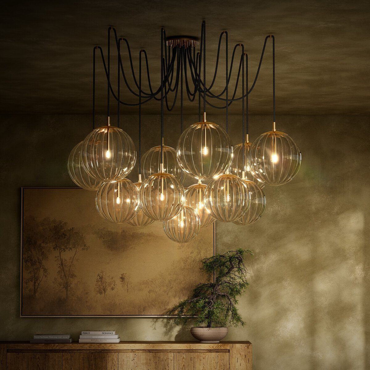 Spider Chandelier