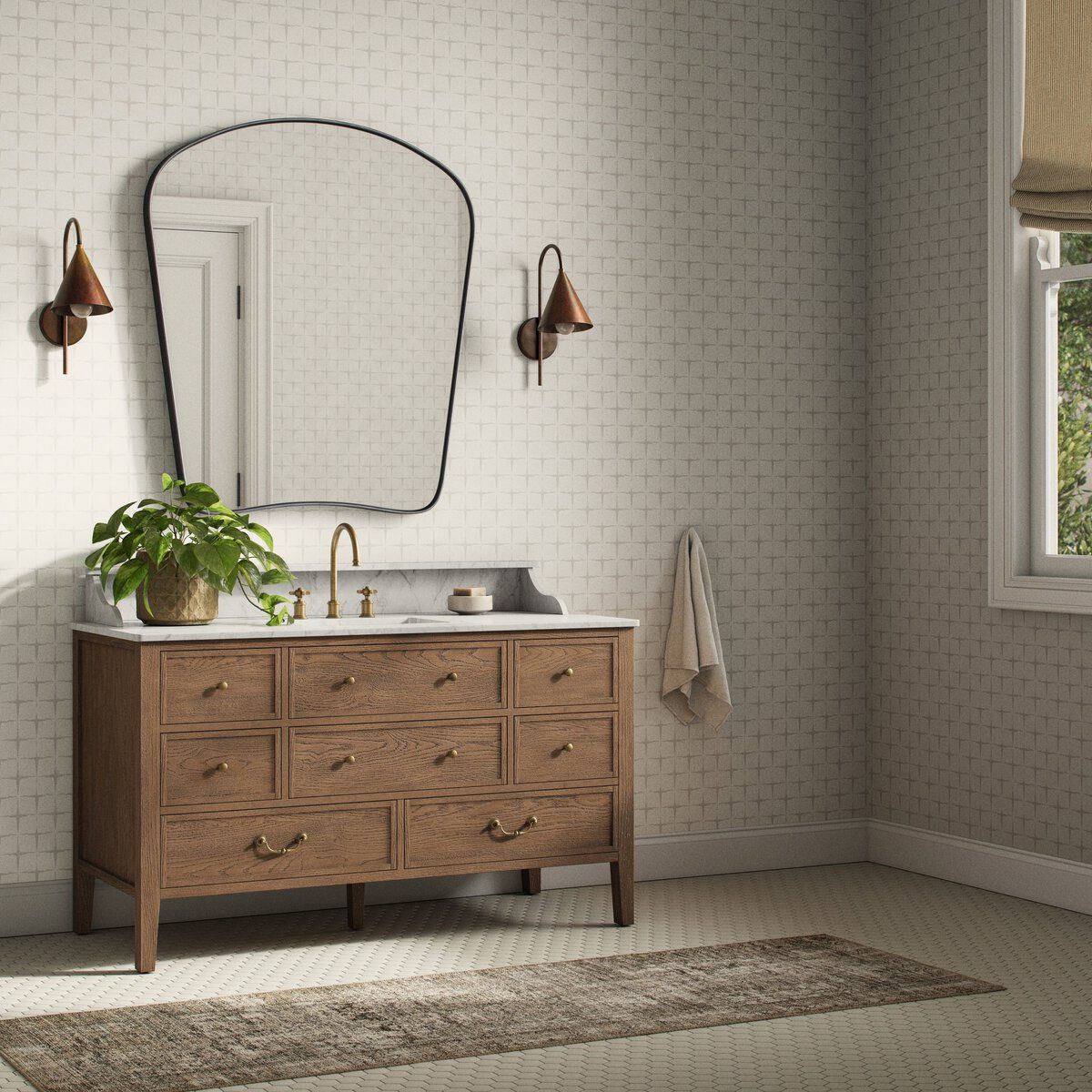 Blocking Wallpaper By Getty Images
