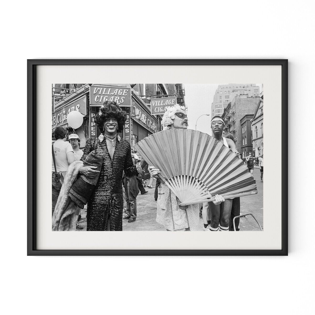 Marsha P. Johnson At Pride March By Barbara Alper
