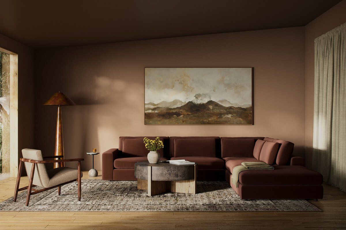 Bloor 4-piece Sectional W/ Ottoman