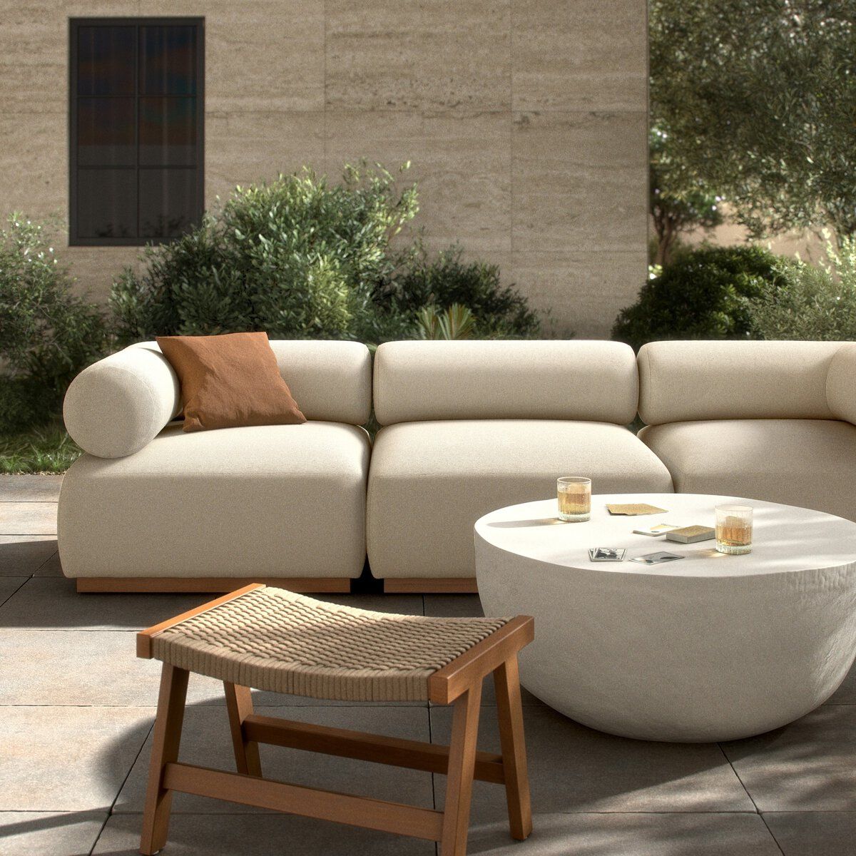 Lenox Outdoor 3-piece Sectional