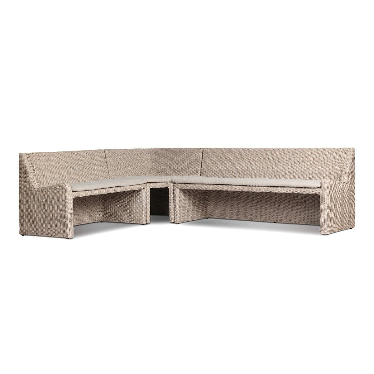Senna Outdoor Dining Banquette L-shape