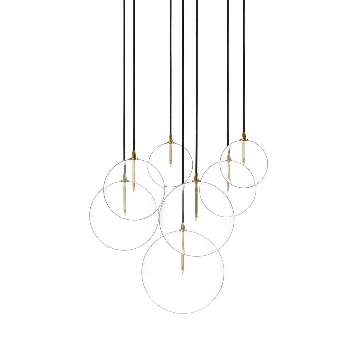 Cluster 7 Mix Chandelier