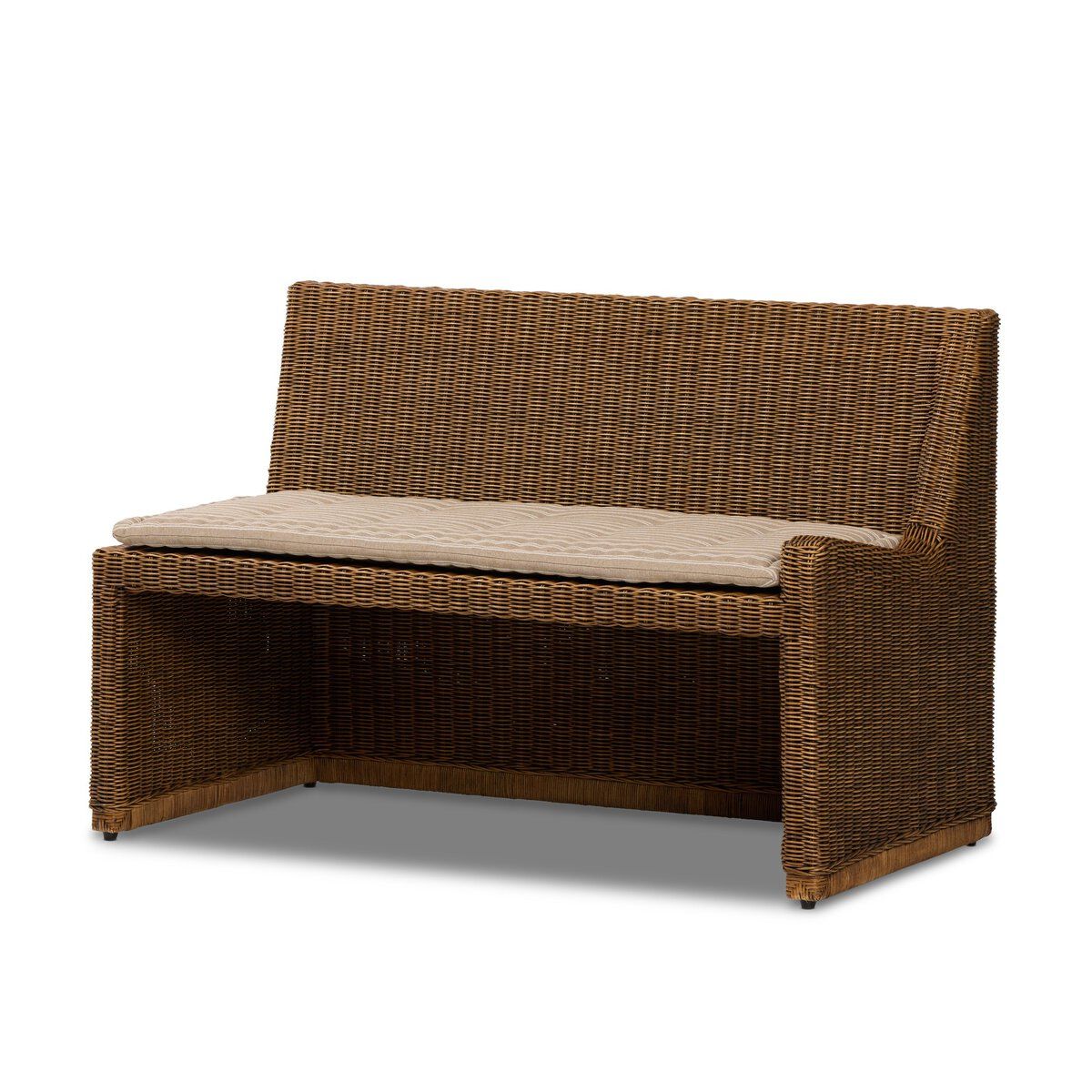 Build Your Own: Senna Woven Dining Banquette