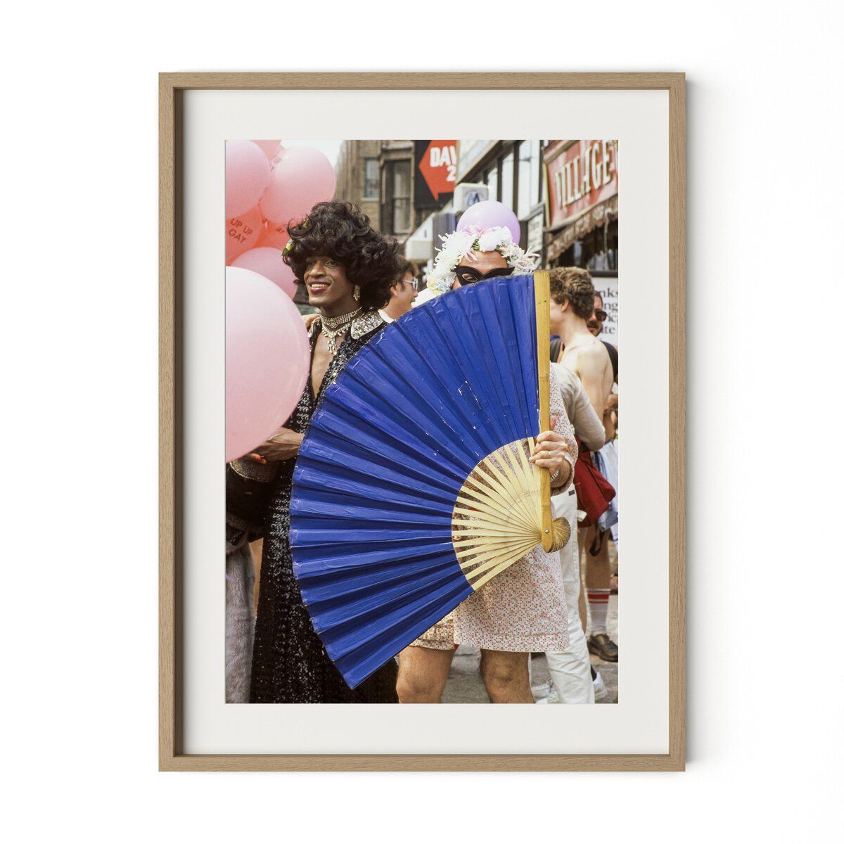 Johnson & Others At Pride March By Barbara Alper