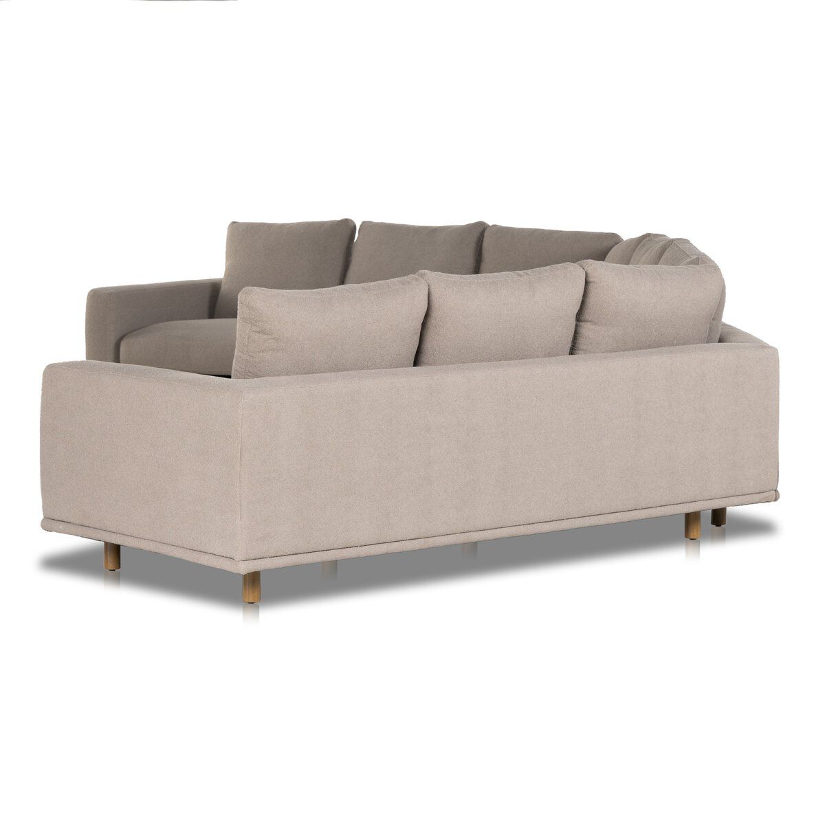 Dom 3 Pc Sectional-large Wedge