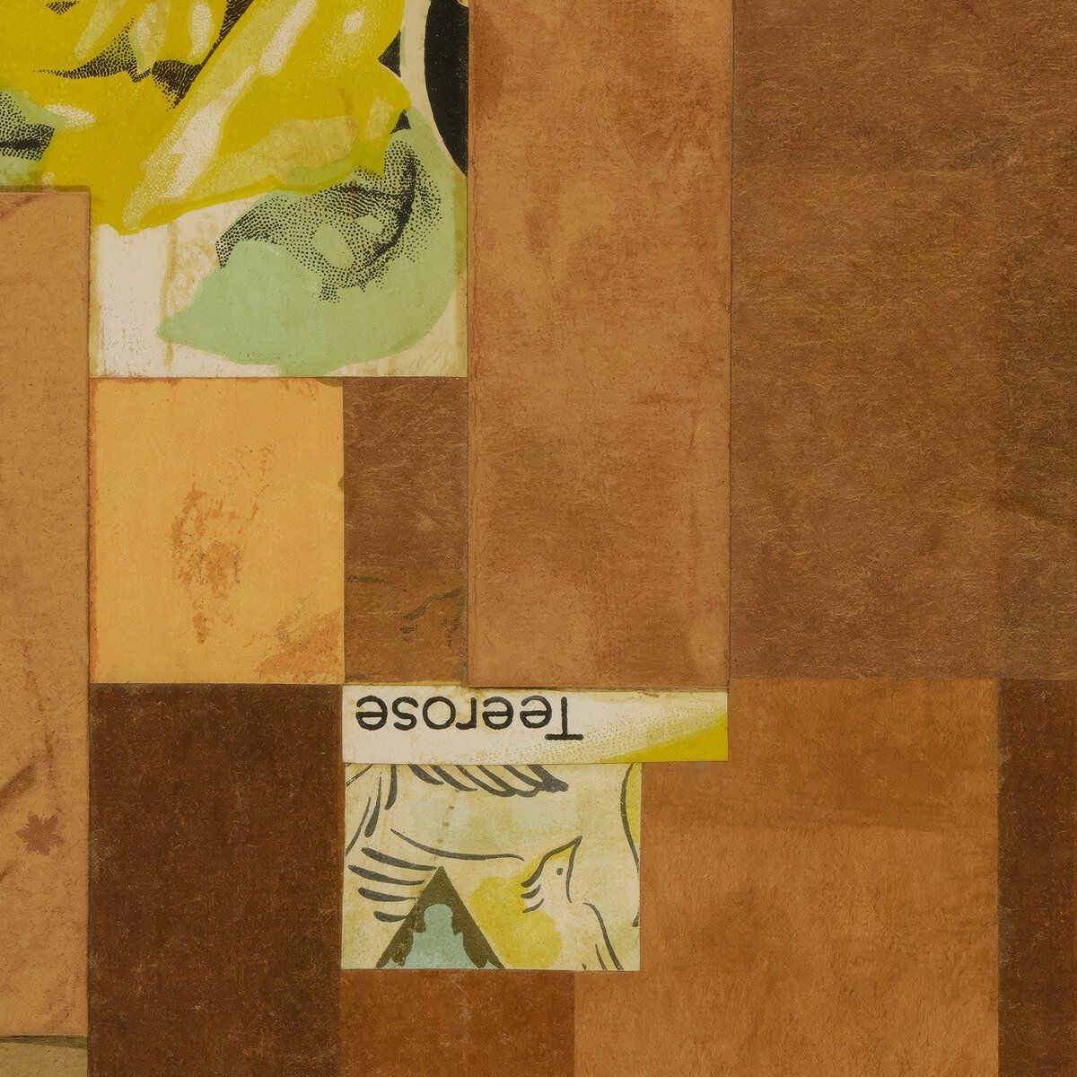 Tea Rose By Kurt Schwitters