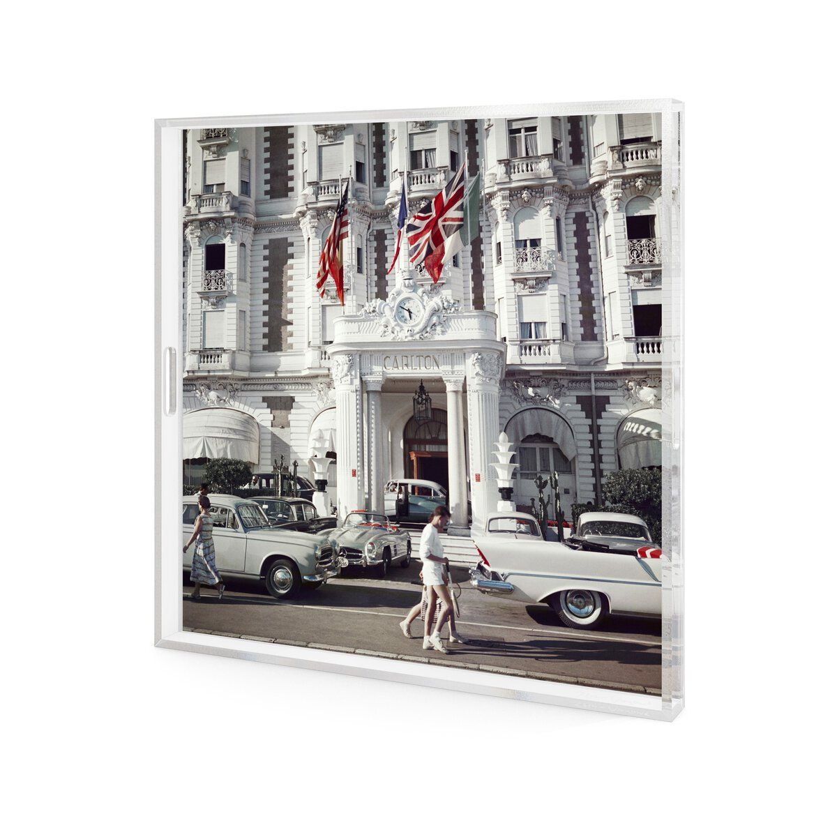 Carlton Hotel Tray By Slim Aarons