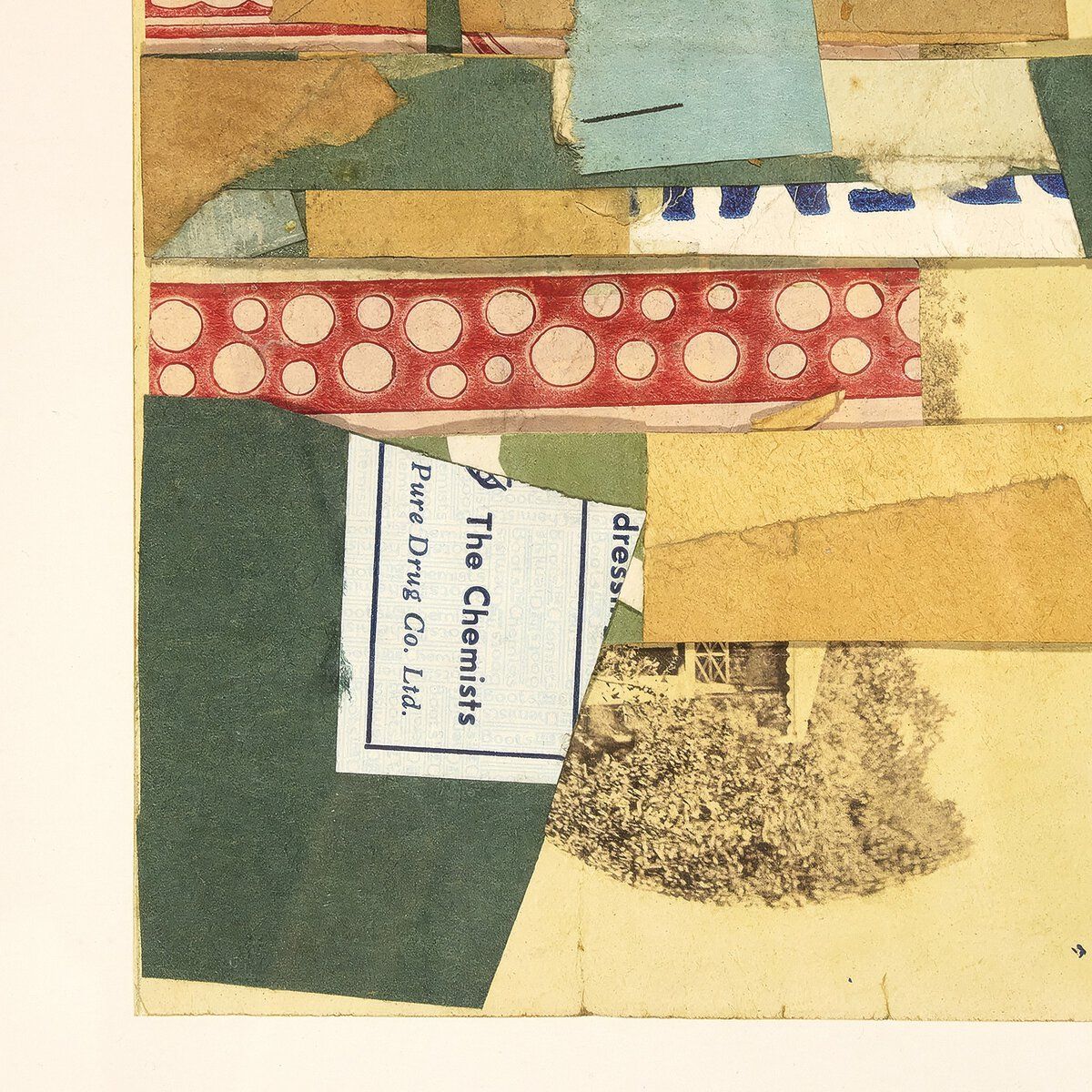 Street View Assemblage By Kurt Schwitters