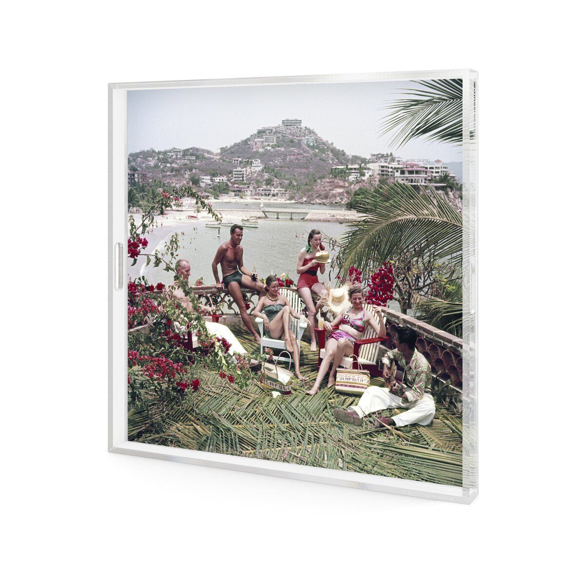 Acapulco Afternoon Tray By Slim Aarons
