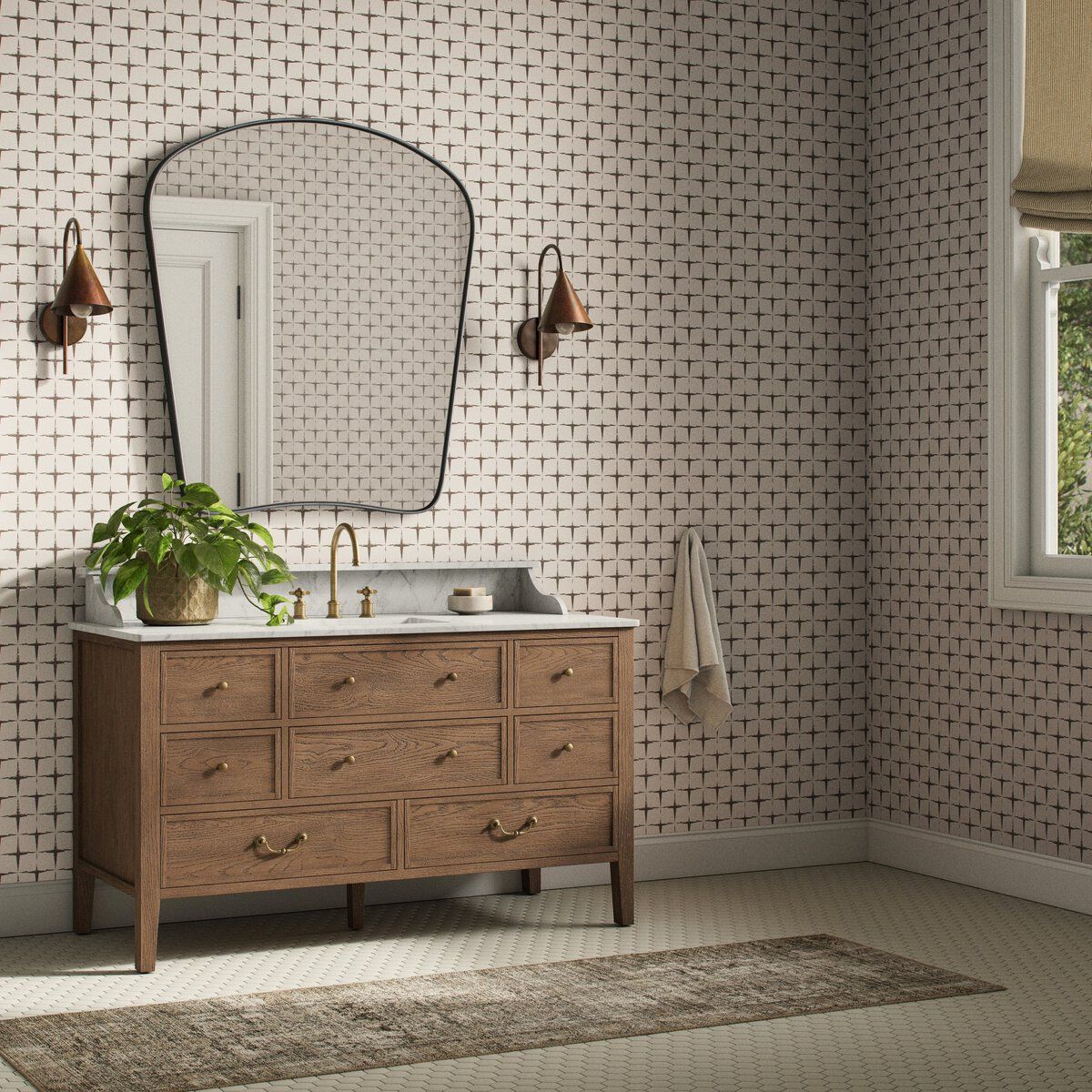 Blocking Wallpaper By Getty Images