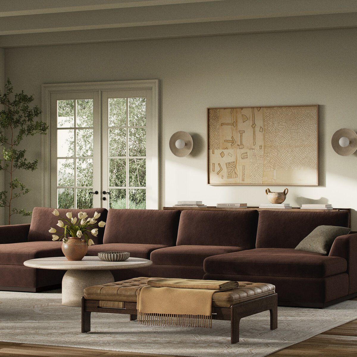 Colt 3-piece U Sectional