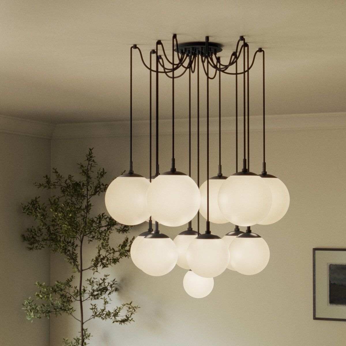 Spider Chandelier