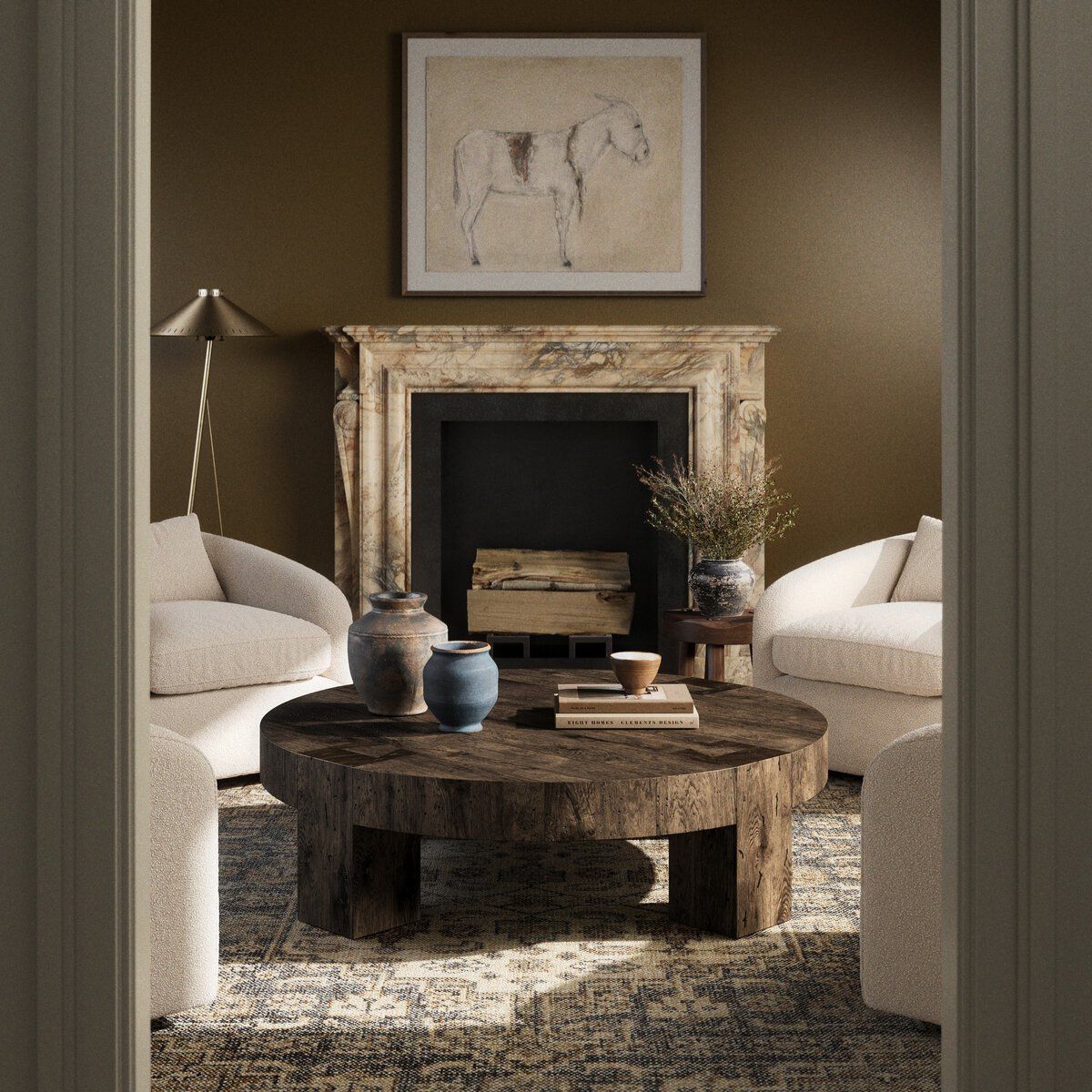 Abaso Round Coffee Table