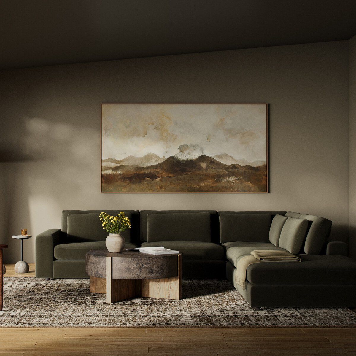 Bloor 4-piece Sectional W/ Ottoman