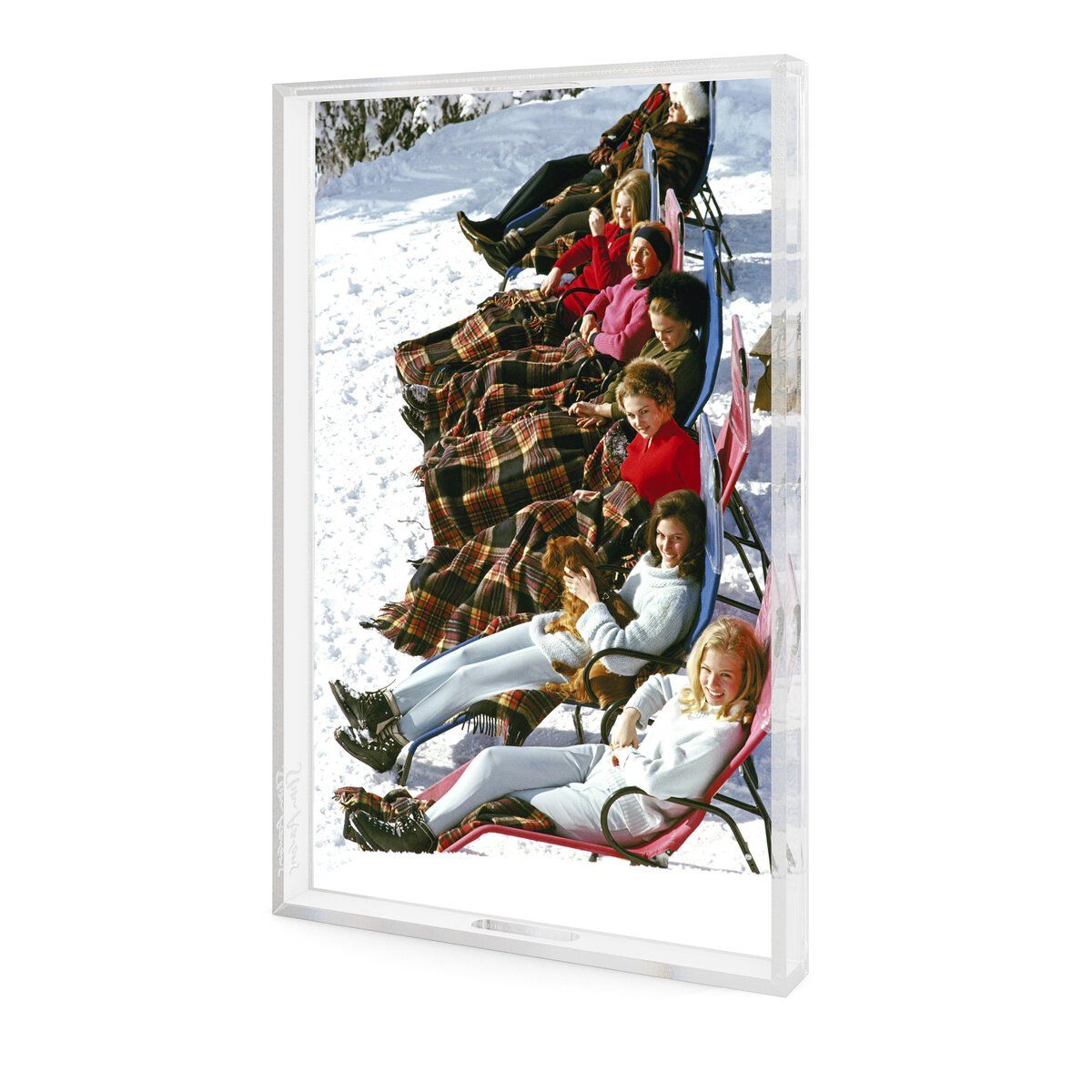 Apres Ski Tray By Slim Aarons