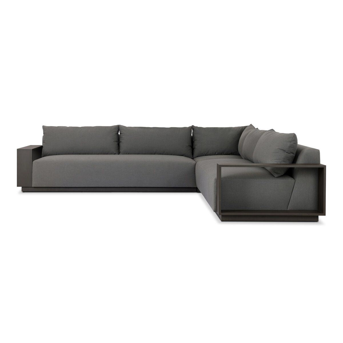 Branford Outdoor Metal 3 Pc Sectional