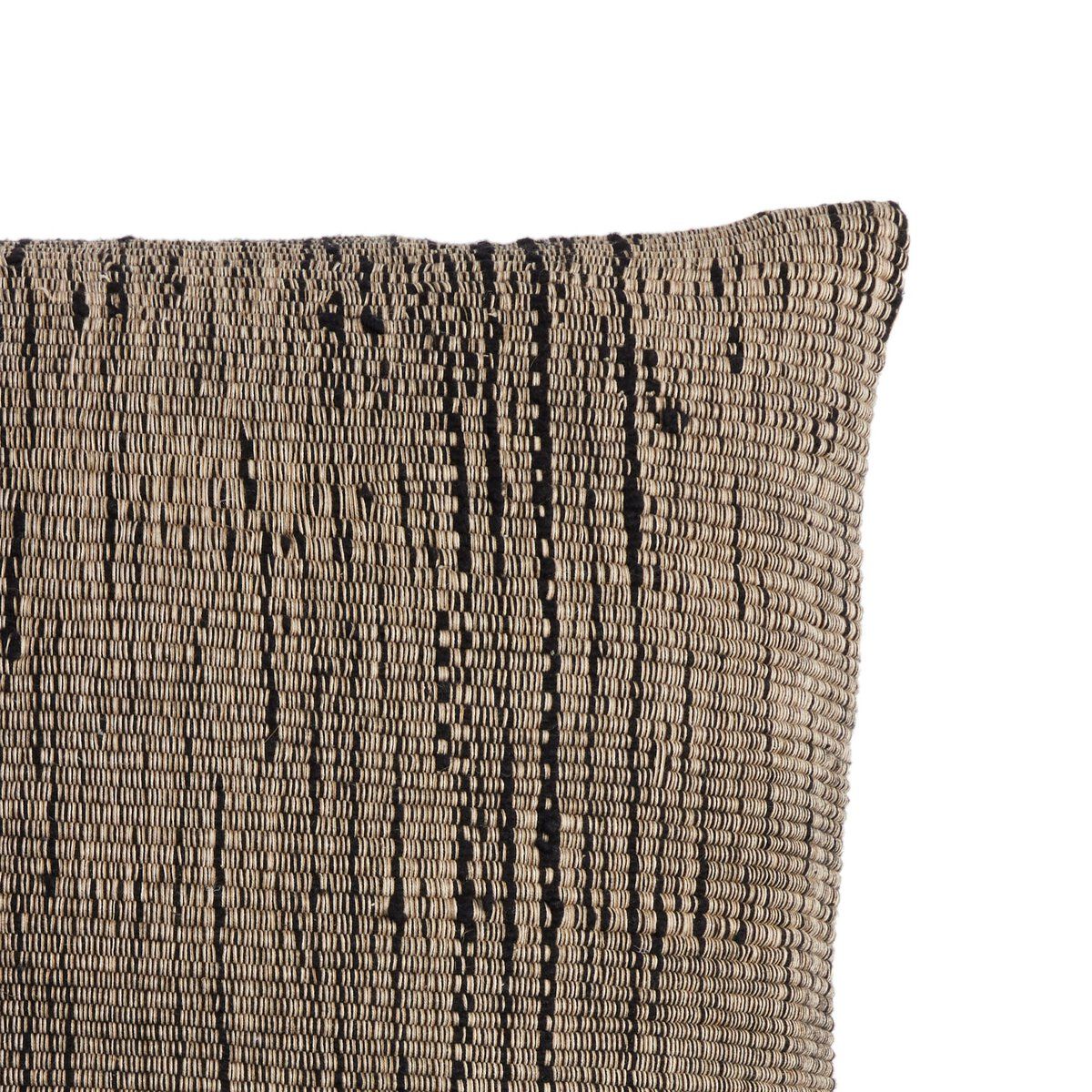 Handwoven Stripe Wool Pillow