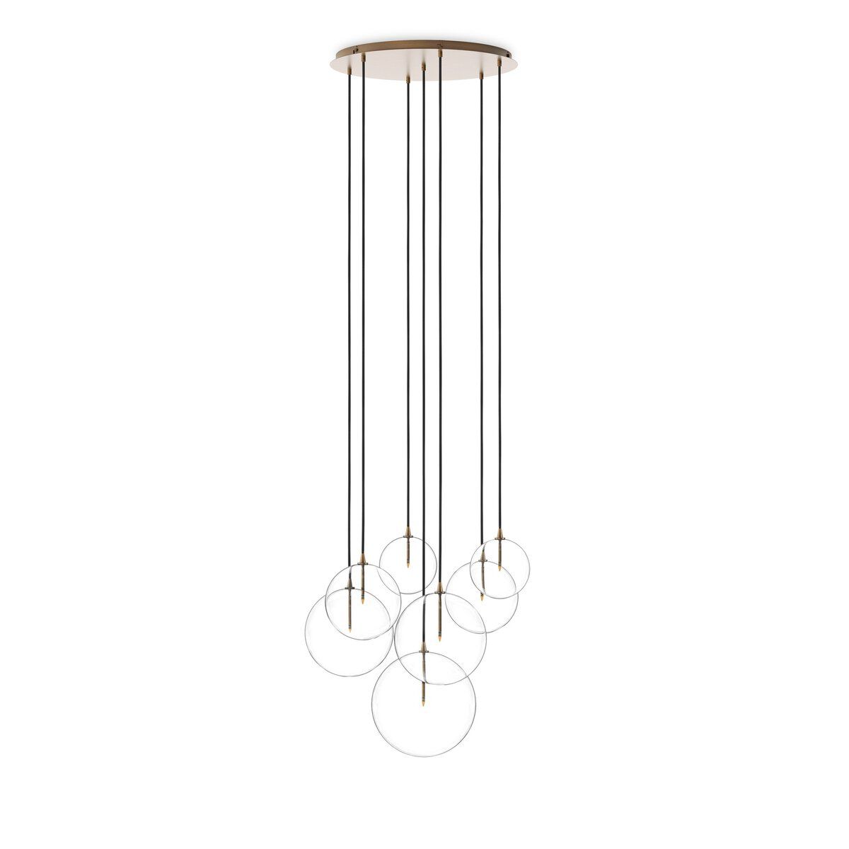 Cluster 7 Mix Chandelier