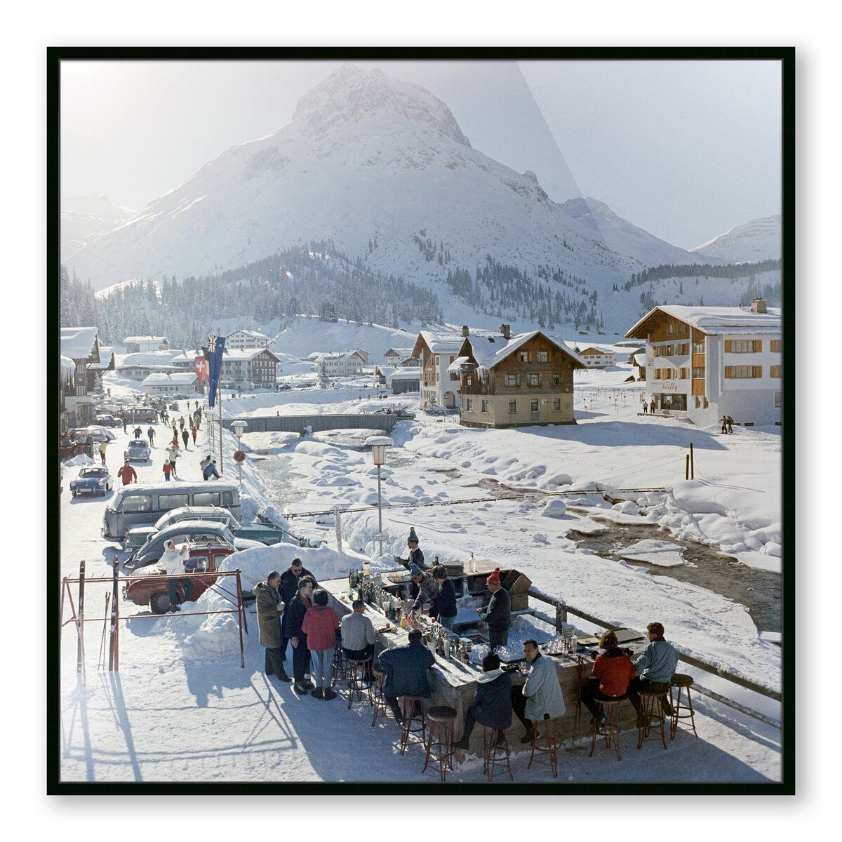 Lech Ice Bar By Slim Aarons