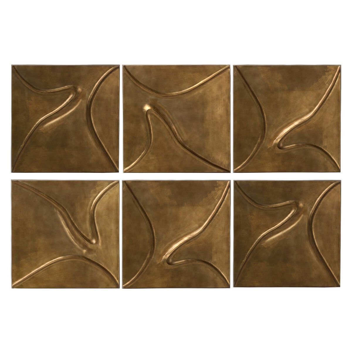 Ozias Metal Wall Panel Set