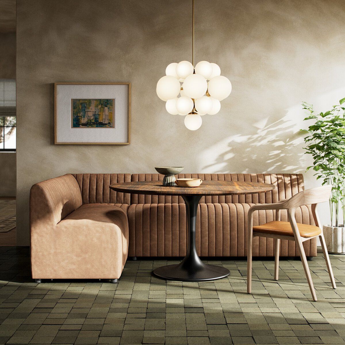 Augustine Dining Banquette, L-shape