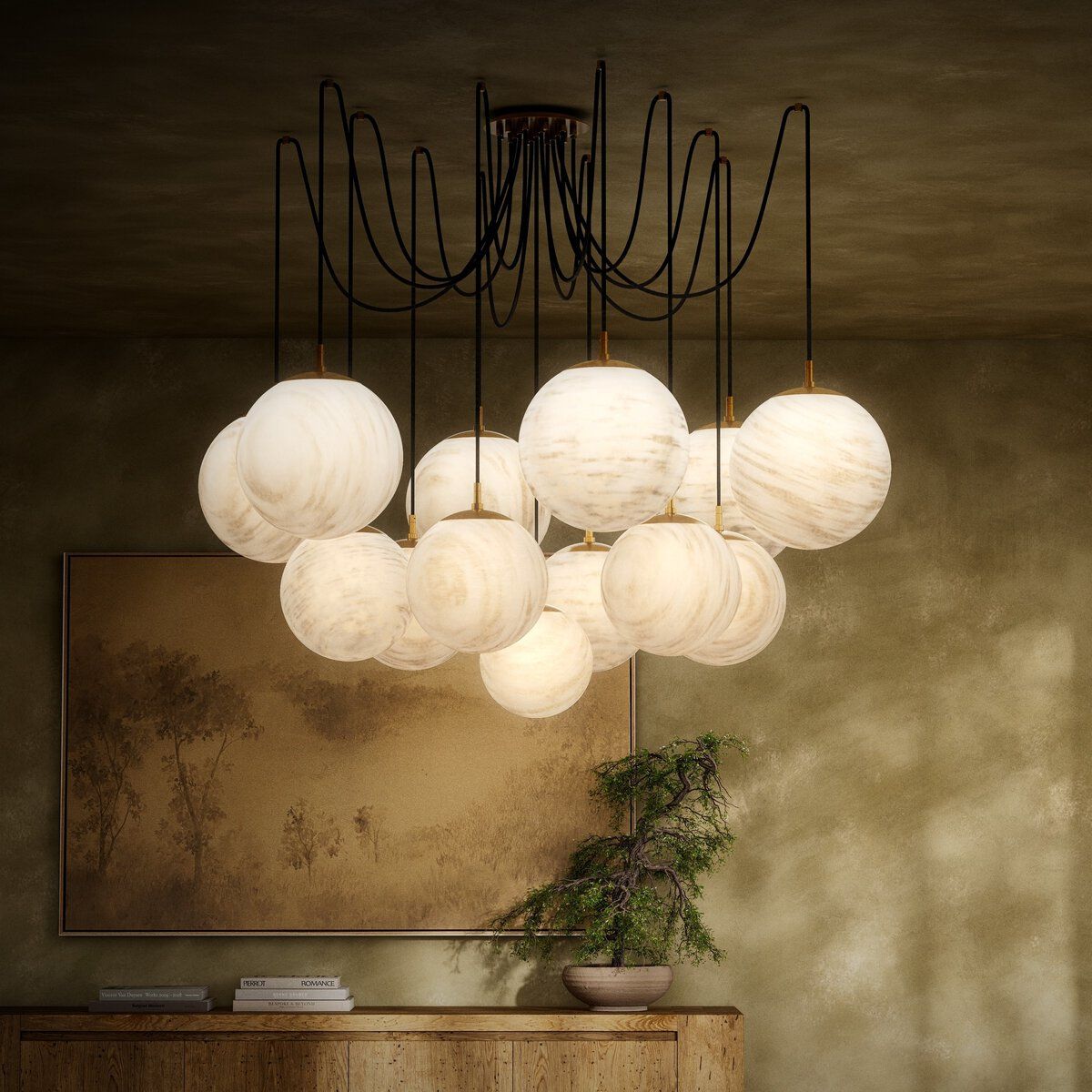 Spider Chandelier