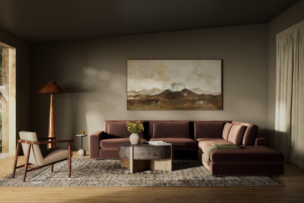 Bloor 4-piece Sectional W/ Ottoman
