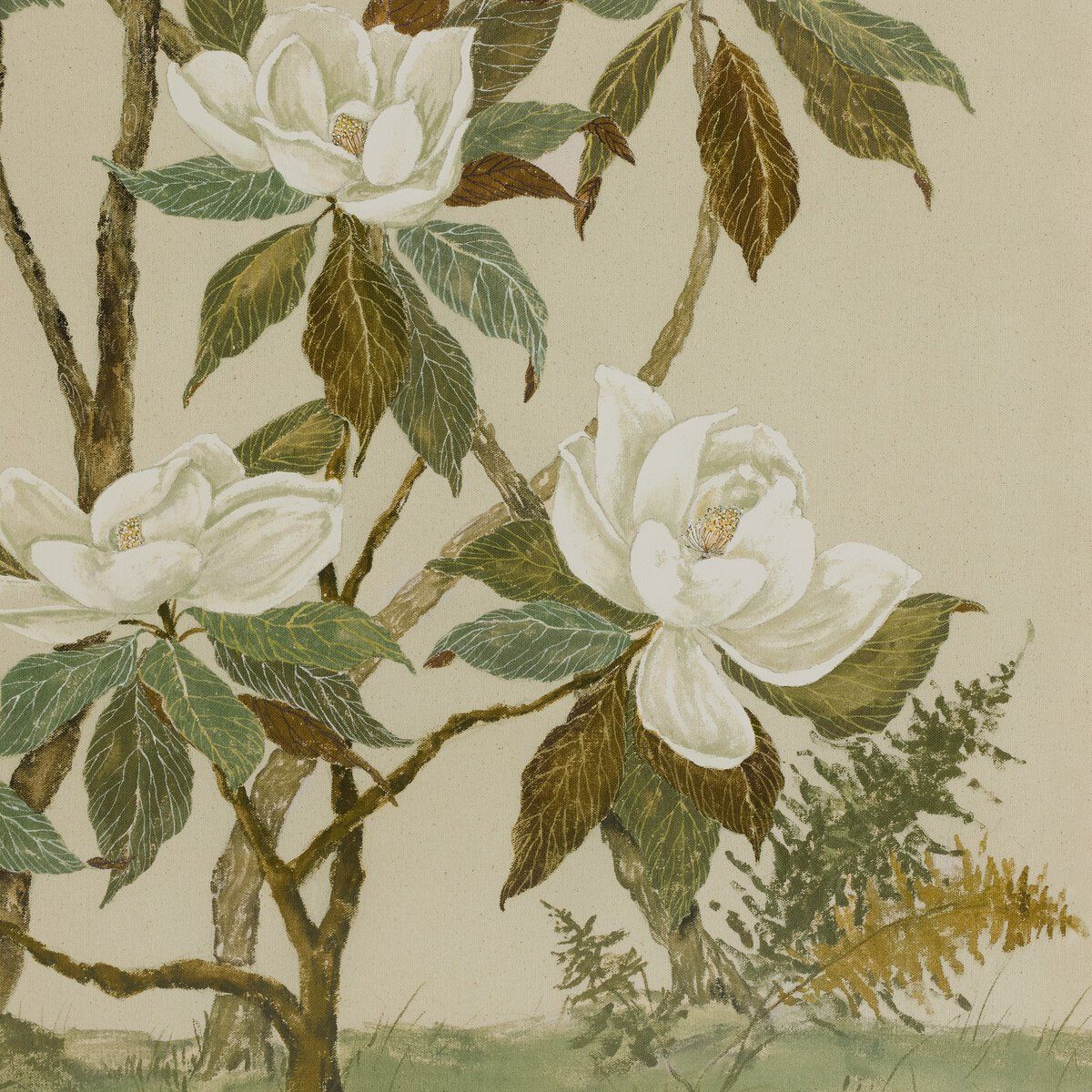 Tan Chinoiserie By Laurel-dawn Latshaw