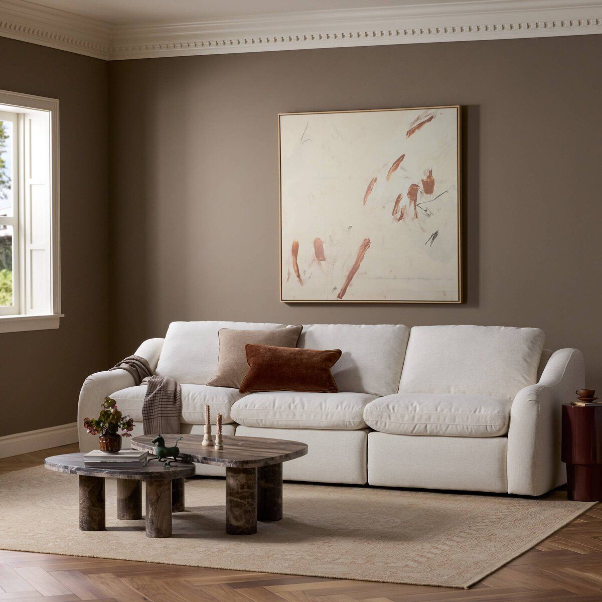 Crawford Power Recliner 3-piece Sectional Sofa