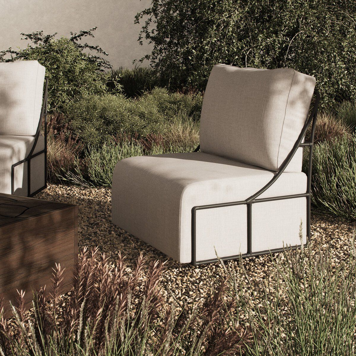 Enola Outdoor Swivel Chair