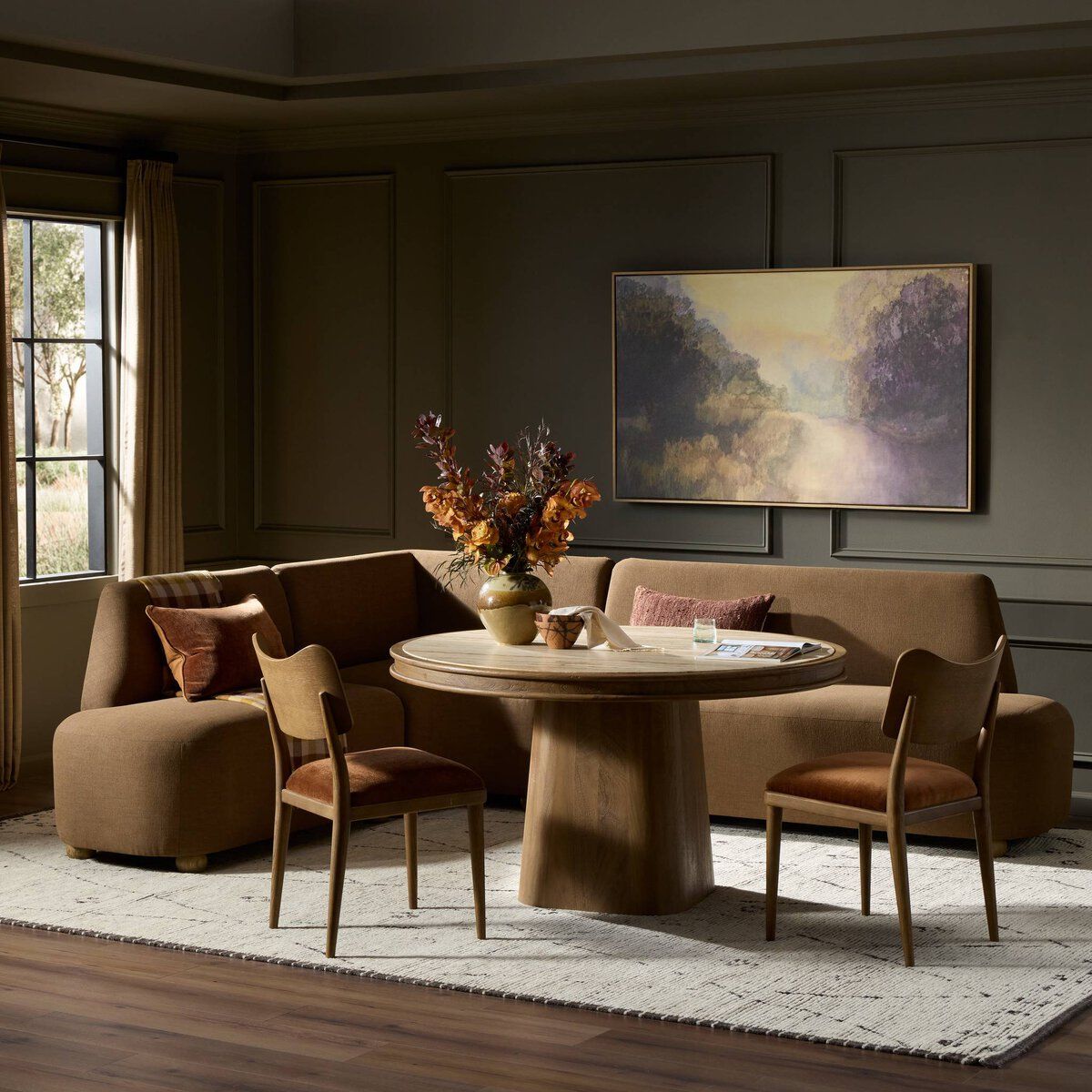 Clemence Dining Banquette L-shape