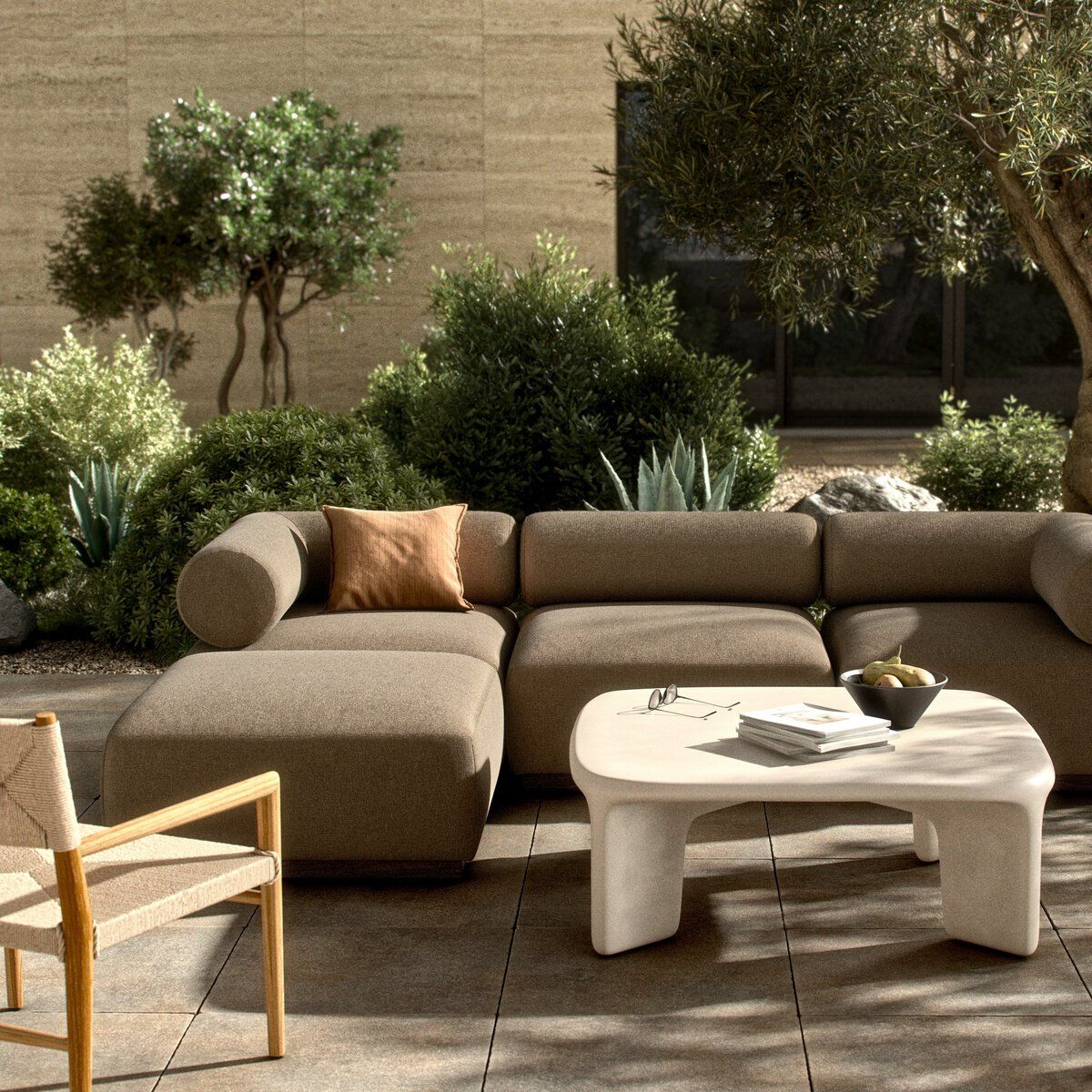 Lenox Outdoor 3-piece Sectional