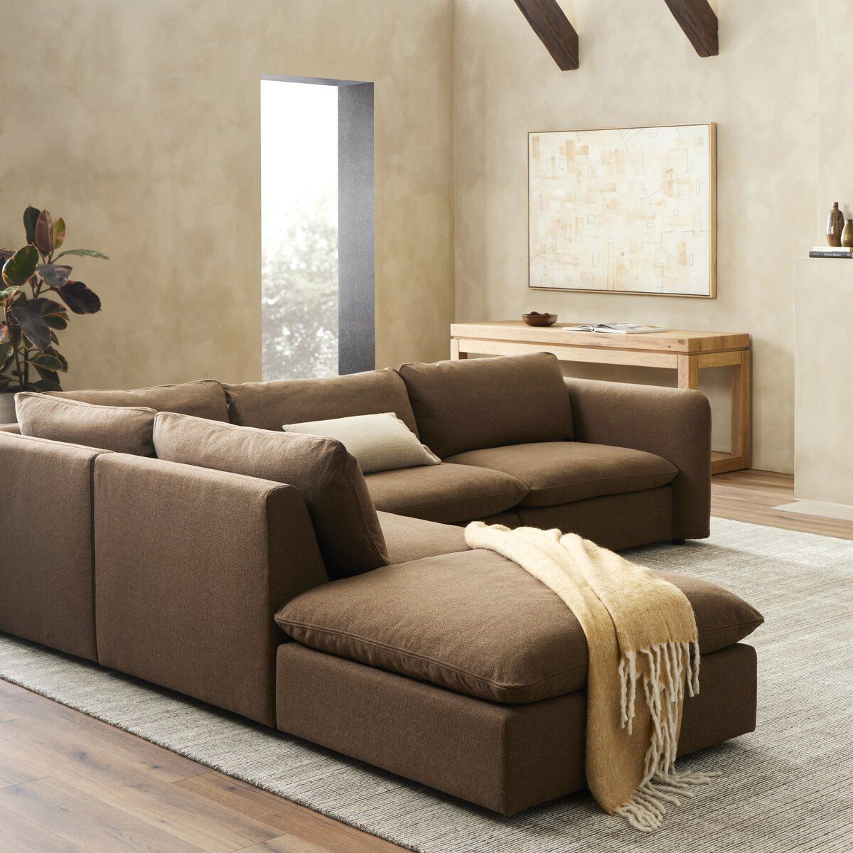 Ingel 4-piece Sectional W/ Ottoman