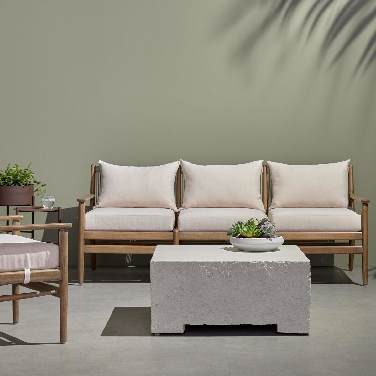 Otero Outdoor Small Coffee Table