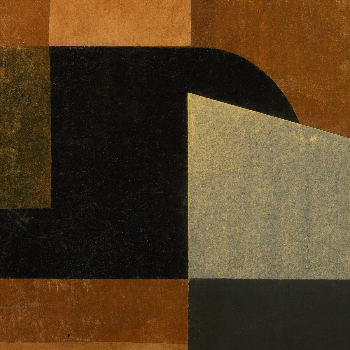 Tea Rose By Kurt Schwitters