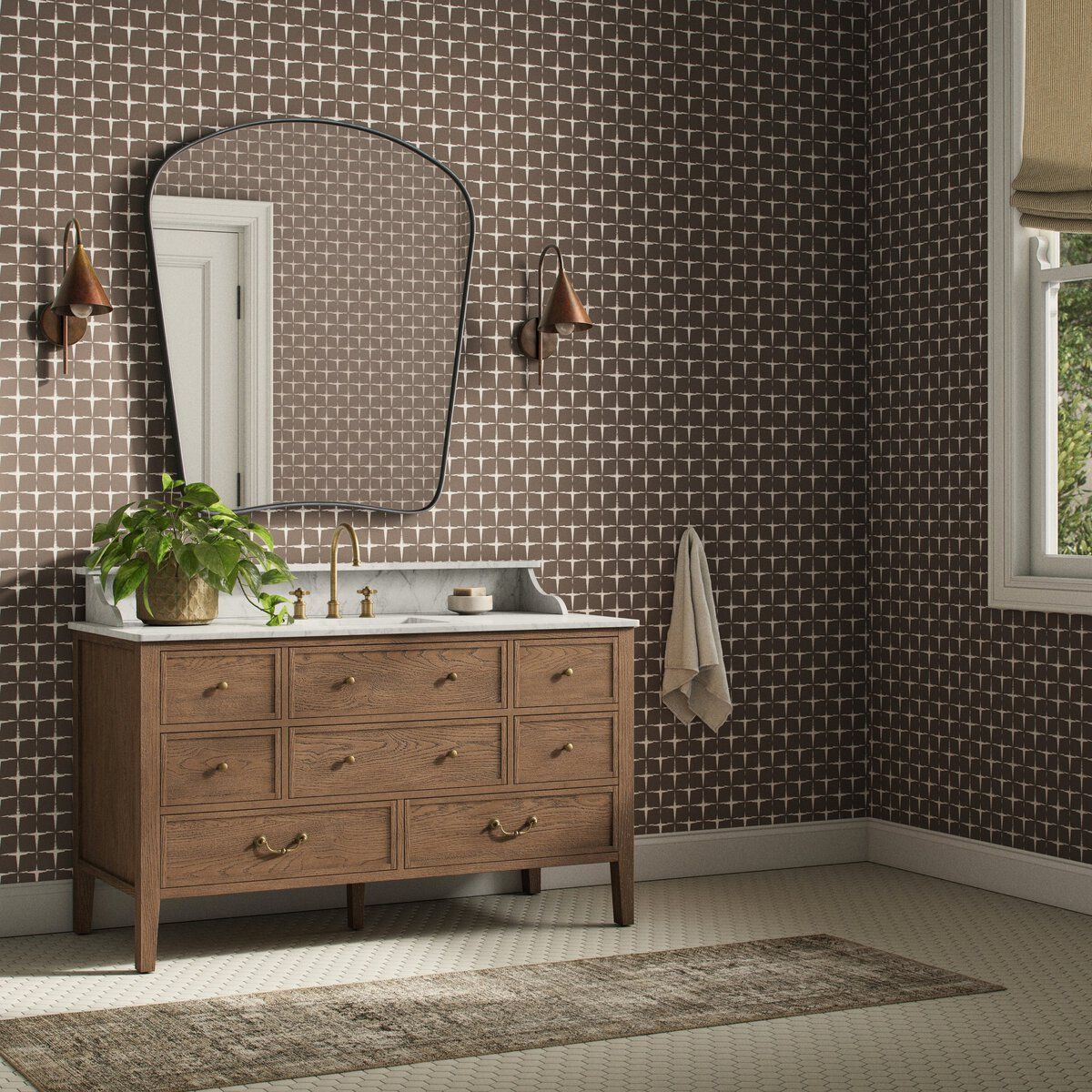 Blocking Wallpaper By Getty Images