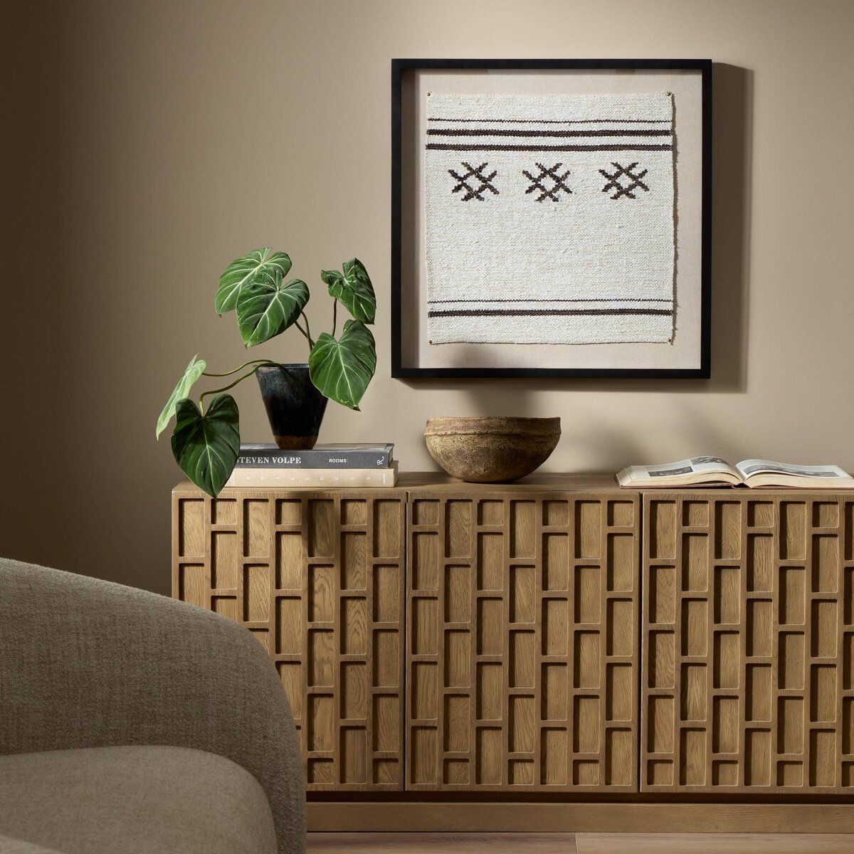 Ankara Textile Iii By Fh Art Studio