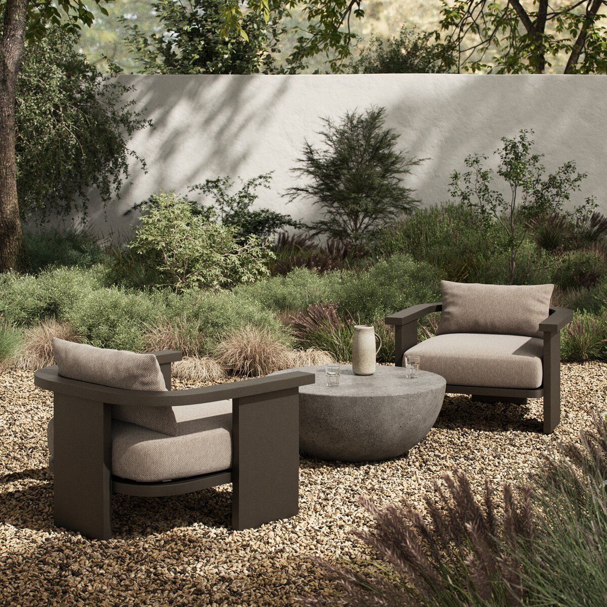 Tahana Outdoor Metal Chair