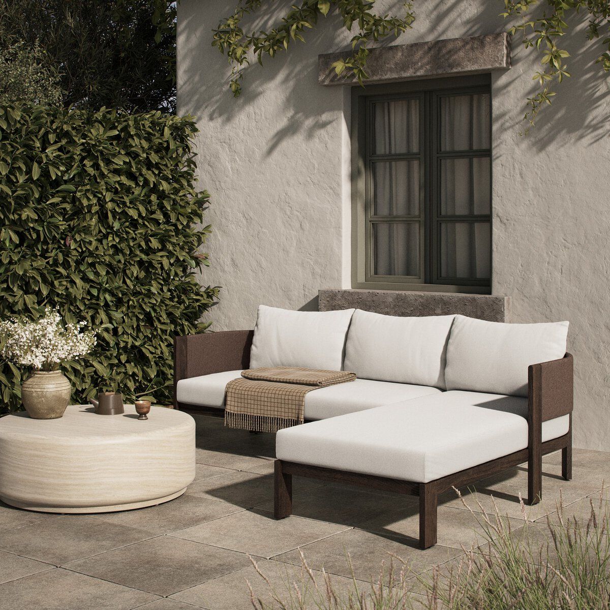 Delancy Outdoor 2-piece Sectional