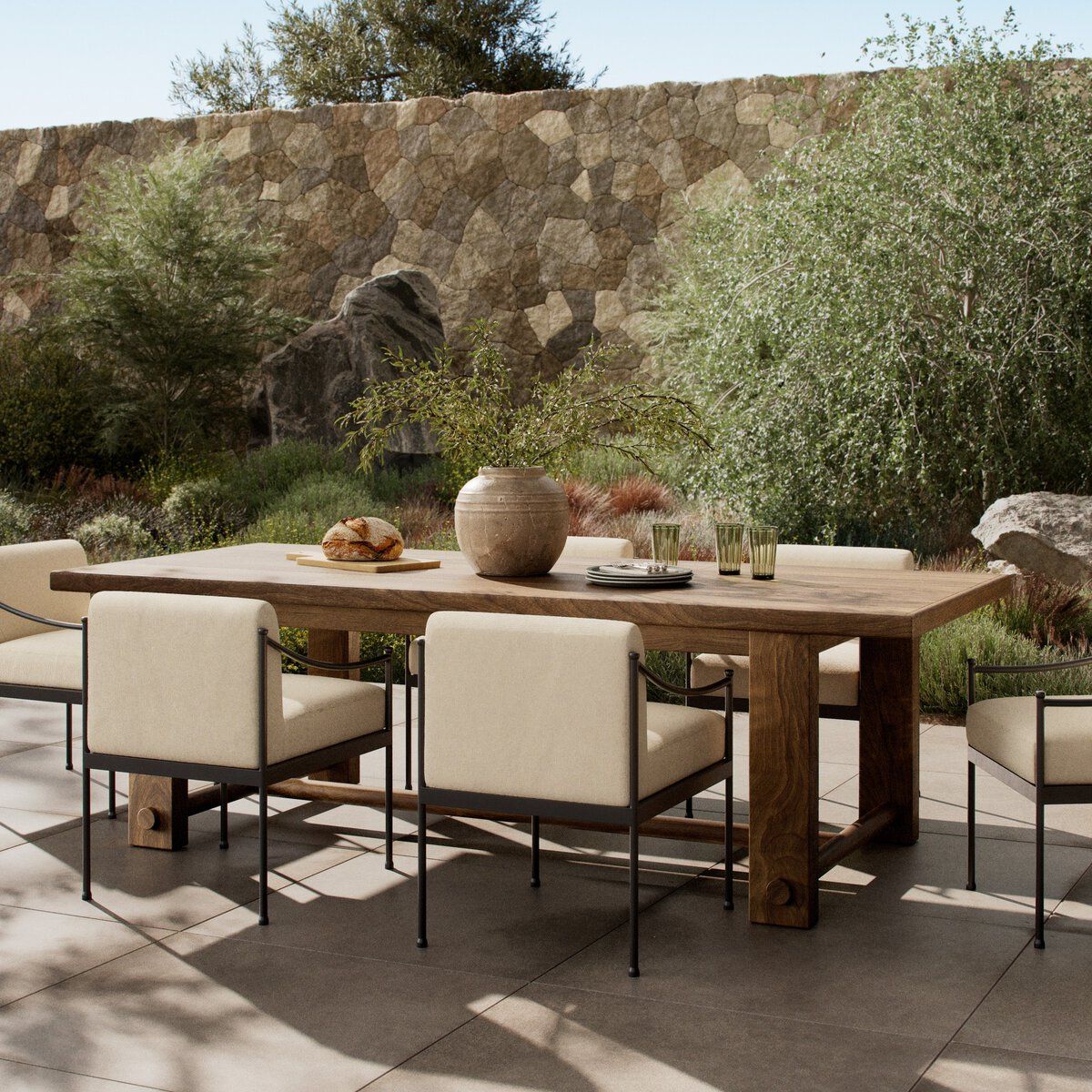 Lumi Outdoor Dining Table -98"