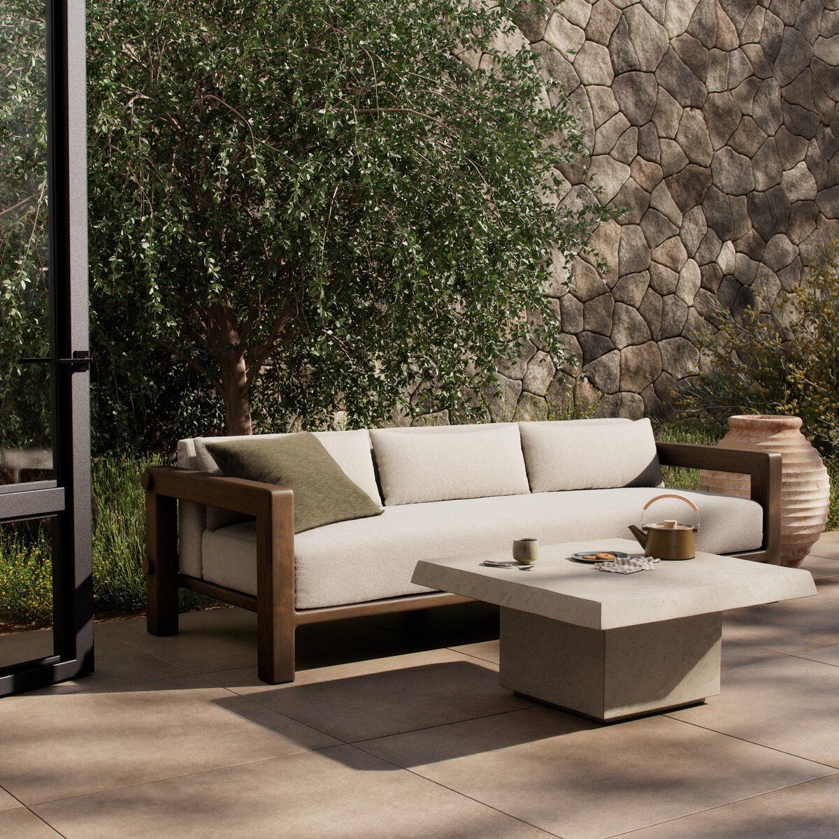 Lumi Outdoor Sofa-94"