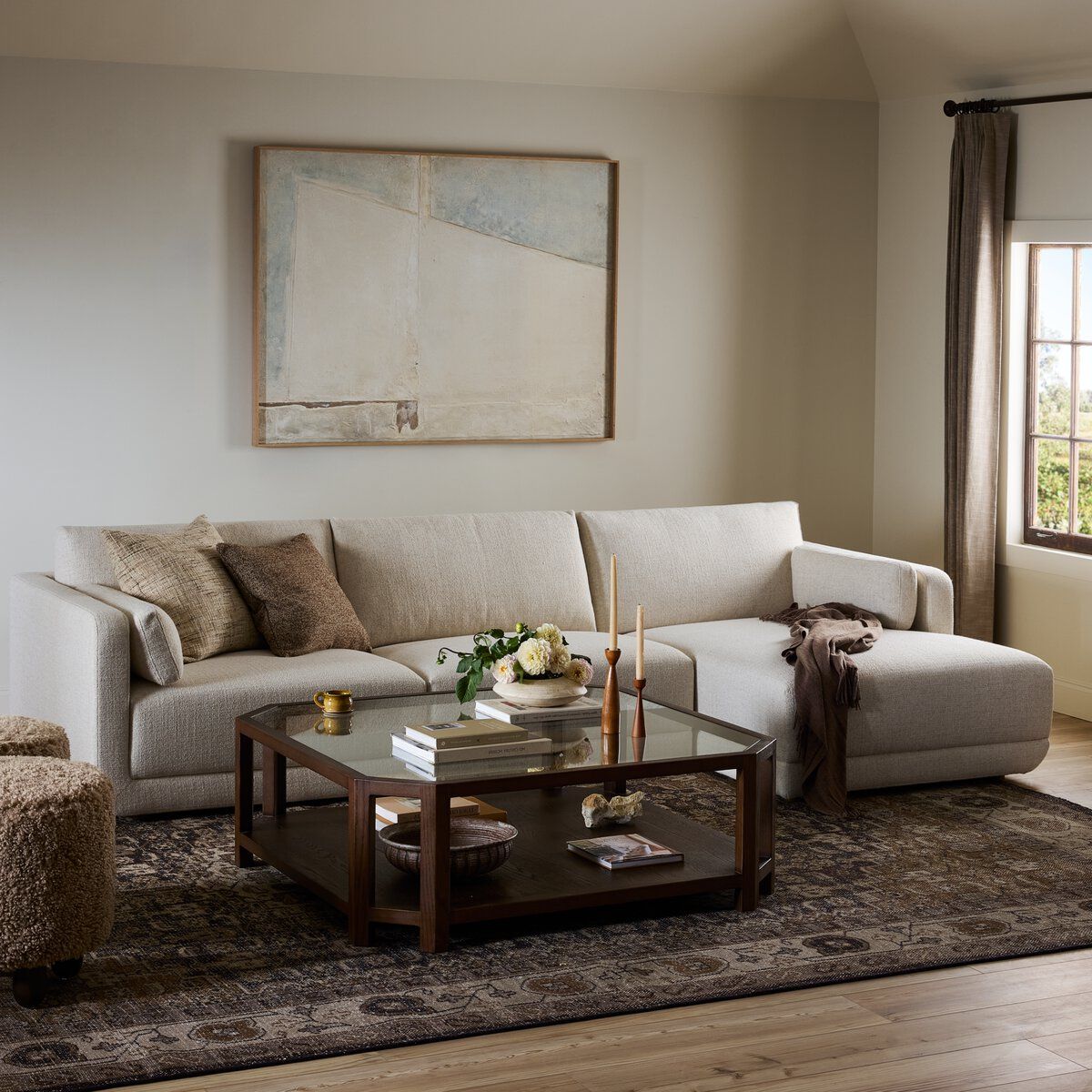 Toland 2-piece Sectional W/chaise
