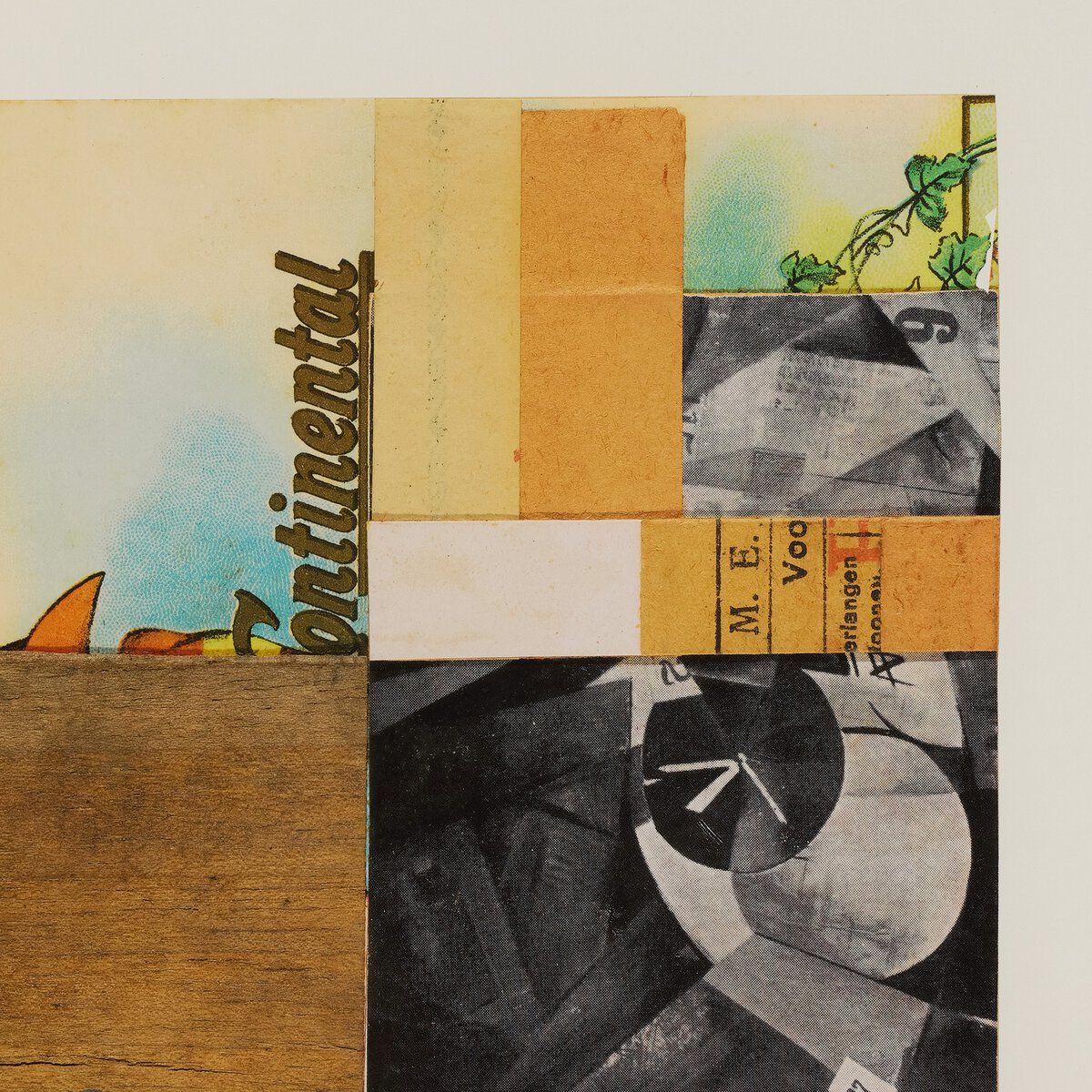 Continental Ephemera By Kurt Schwitters